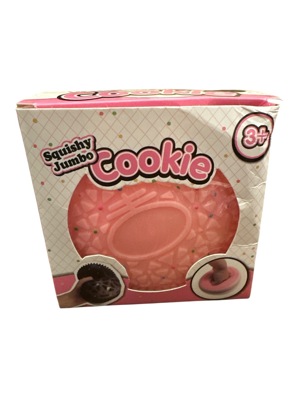 Source Unknown Squishy Jumbo Cookie Toy - Pink